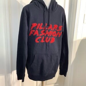 PILLARS Navy Hoodie urban size L